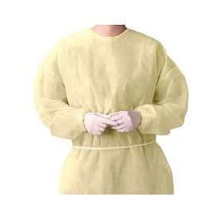 Diamedical Usa Level 1 Yellow Isolation Gown - Case of 100 COV012015